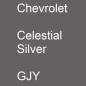 Preview: Chevrolet, Celestial Silver, GJY.